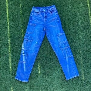 American Eagle Cargo Jean Pants - Juniors Size 0